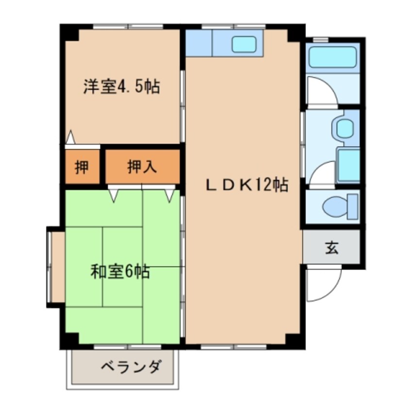 間取図 グレイスハウス