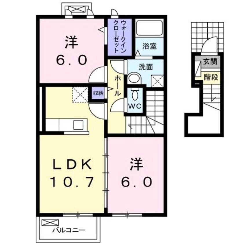 間取図 パークサイドハウス　Ⅰ