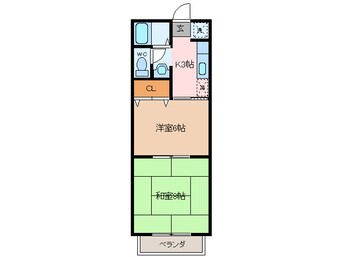 間取図 コーポみやけ