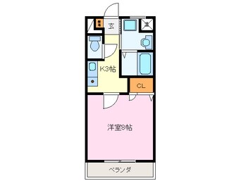 間取図 エルミタージュⅢ