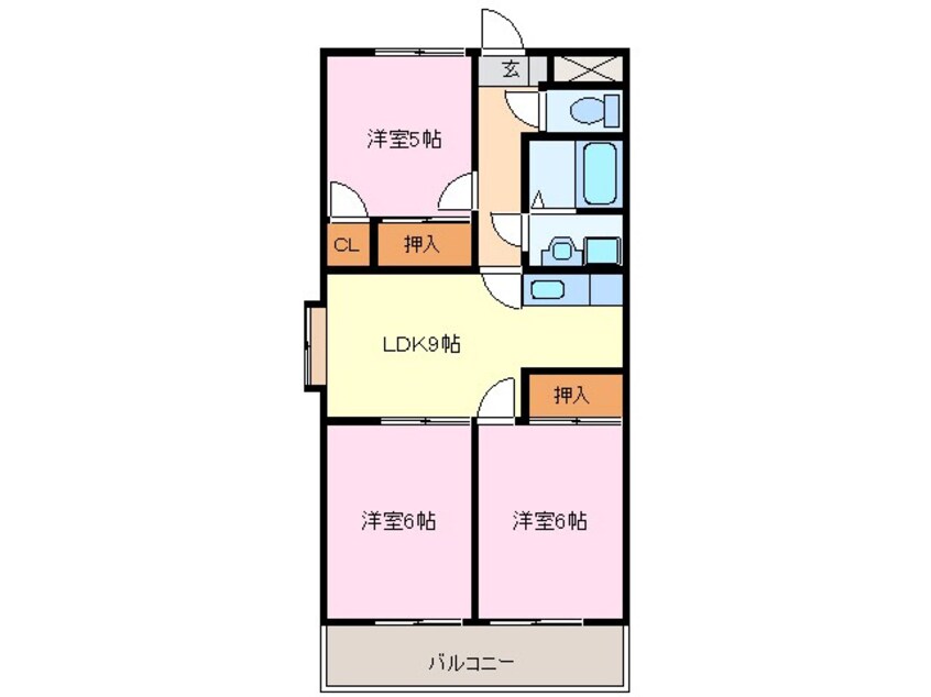 間取図 サンモールマンション