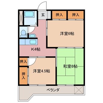 間取図 エイワハイツ