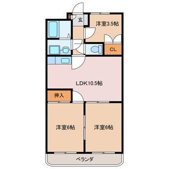 間取図 マンション大山