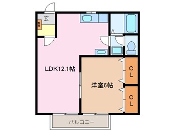 間取図 メゾンベルセラン　Ａ棟