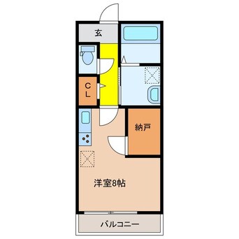 間取図 アルコバレーノ