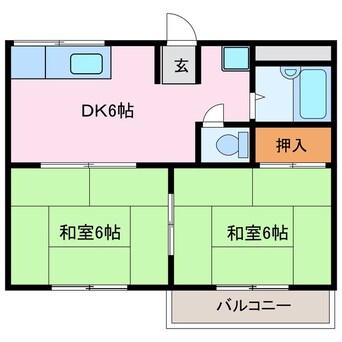 間取図 一本木ハイツ