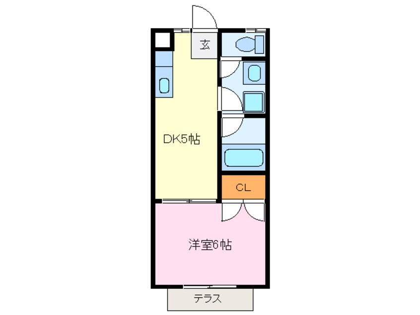 間取図 シュラインビレッジ