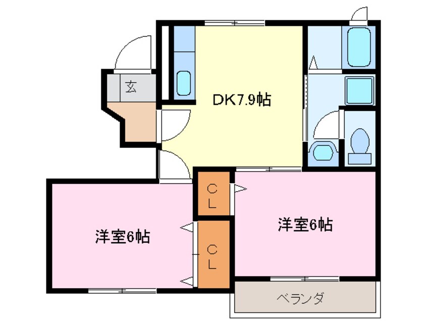 間取図 シェルブール