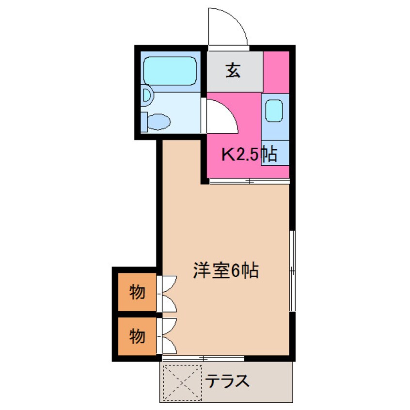 間取図 サンシャインA