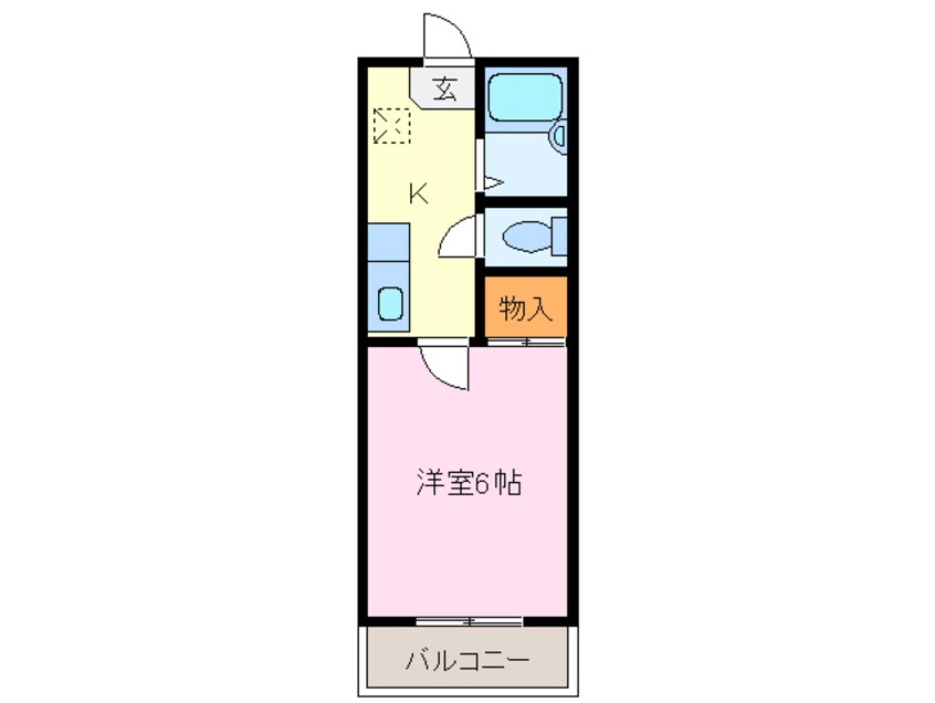 間取図 メゾンユートピア