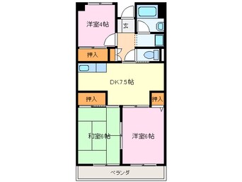 間取図 近畿マンション