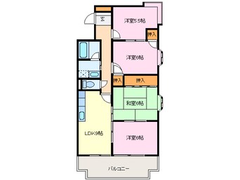 間取図 ハムステッドコート