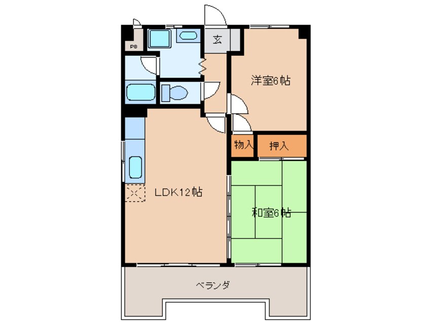 間取図 ハムステッドコート