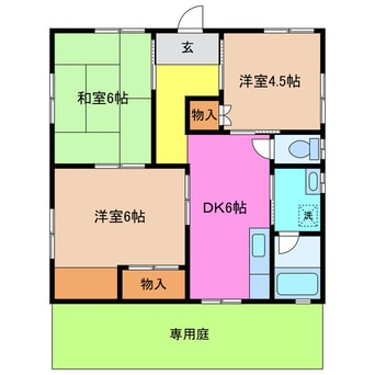 間取図 二見町松下借家