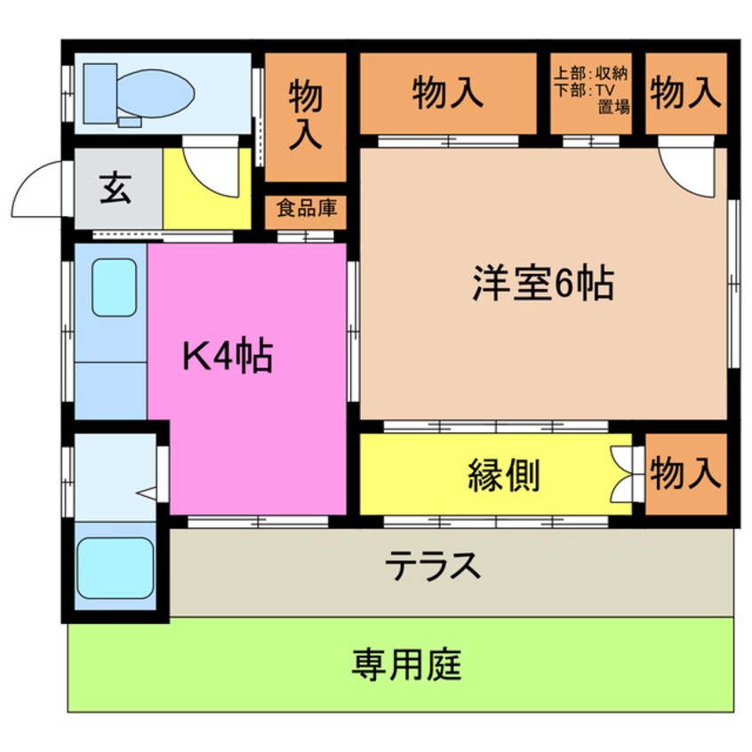 間取図 本町アパート