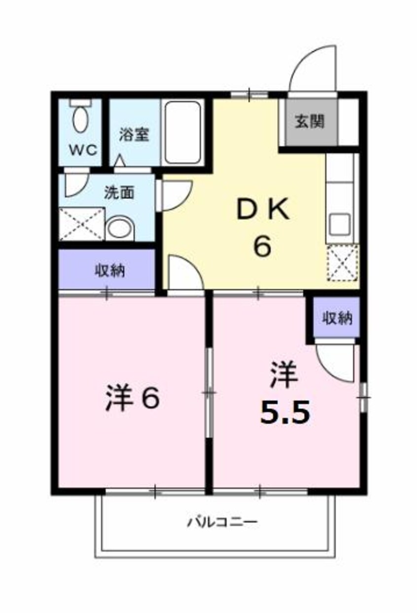 間取図 シャルマンＭ