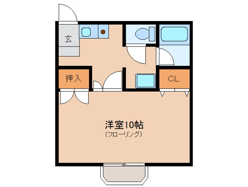 間取図 メゾン倉田山