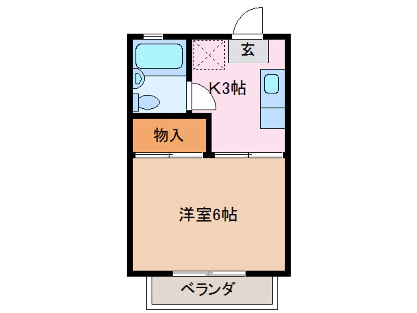 間取図 ブセナテラス