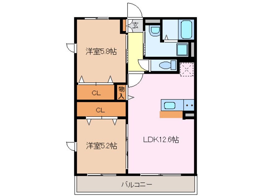 間取図 カンパネラ