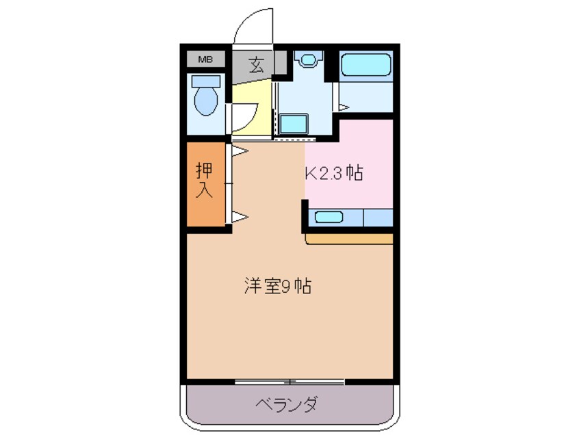 間取図 クイール