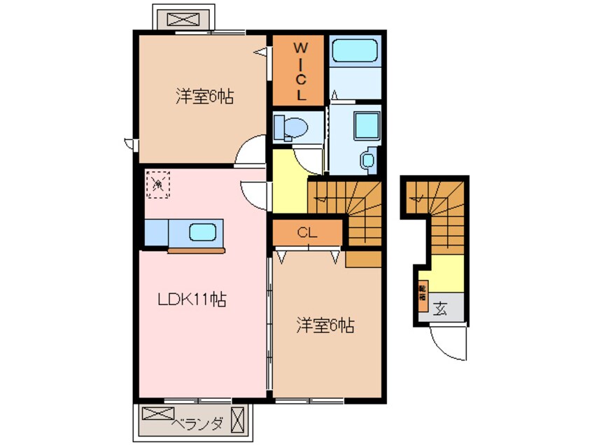 間取図 エレガンシア