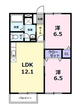 間取図 ウエストコート船江山