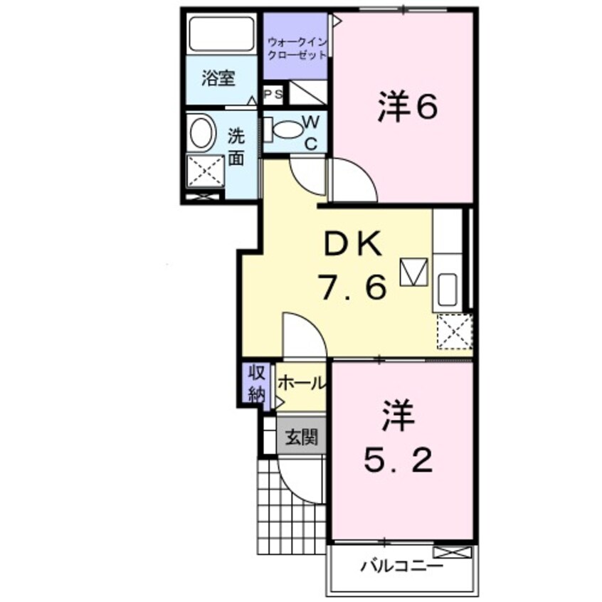 間取図 オリエンス・グランデⅠ