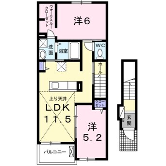 間取図 イーストヒル