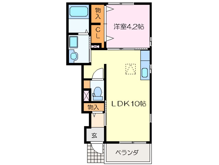 間取図 グリーンヴィラⅠ