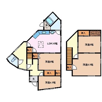 間取図 三津一戸建て