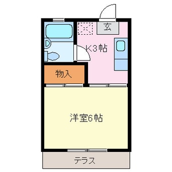 間取図 ブセナテラス