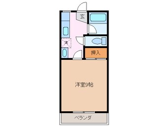 間取図 ハイツU-FO