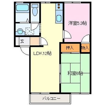 間取図 エントピア高丘