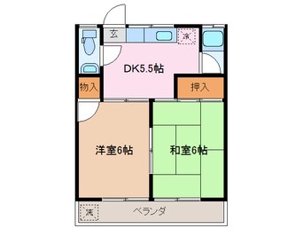 間取図 メゾンミヤマエA棟