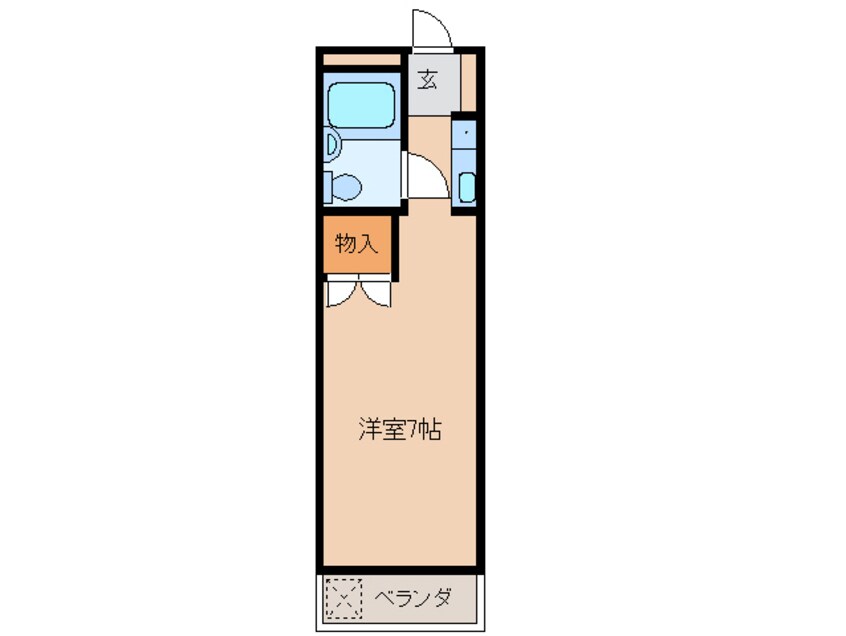 間取図 コスモマンション