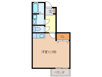 間取図 セントラルアイランド B