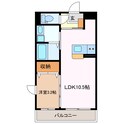 岡本3丁目マンションの間取図