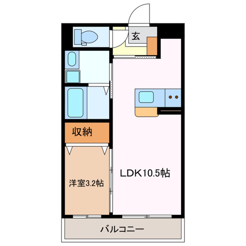 間取図 岡本3丁目マンション