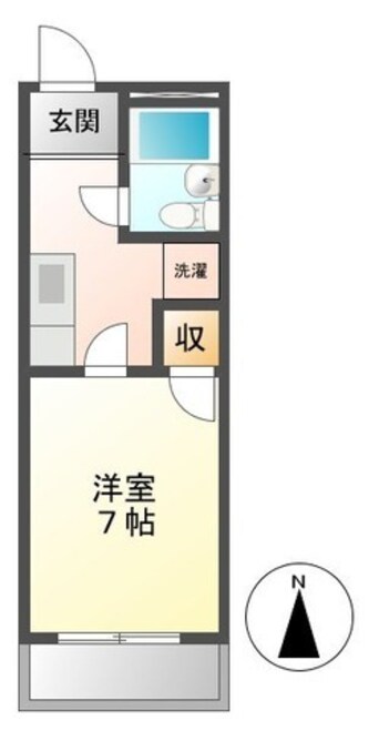 間取図 パークシャトー玉城