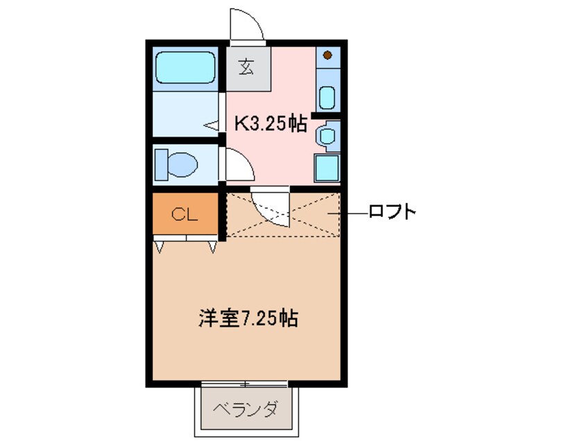 間取図 ボヌールA棟