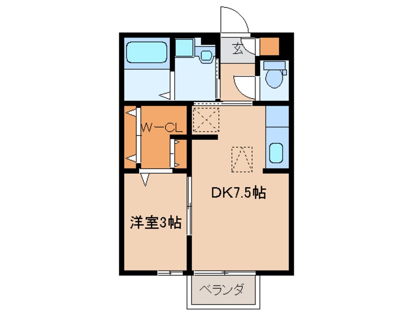 間取図 メゾンエトワール　Ａ棟