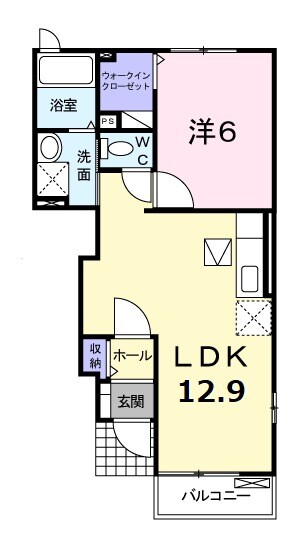 間取り図 メゾンサンパティーク　Ⅰ棟