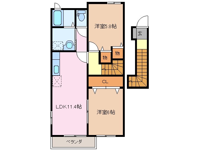 間取り図 Ａｒｄｅｎ　Ｃ棟