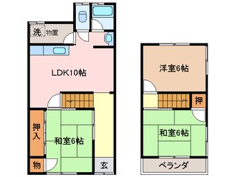 間取図 山正住宅