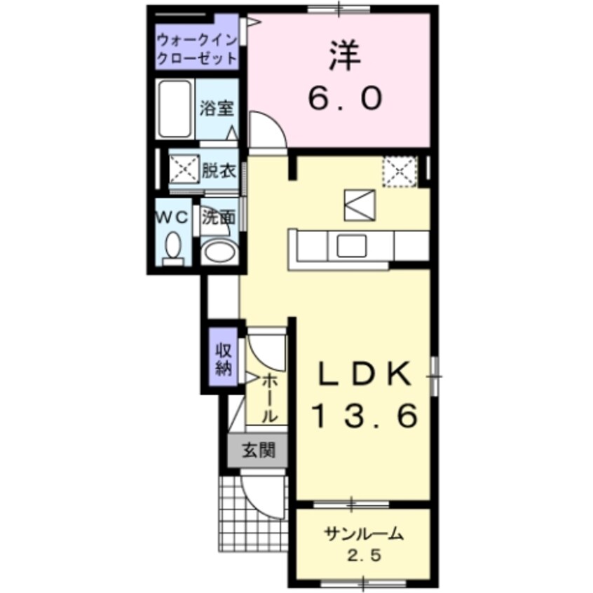 間取図 マノン