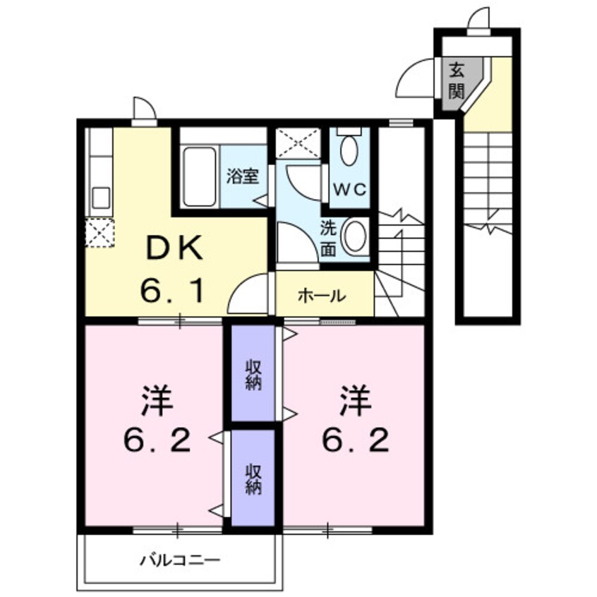 間取図 ニューセンチュリースクェアーＢ