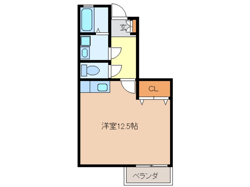 間取図 セントラルアイランド B