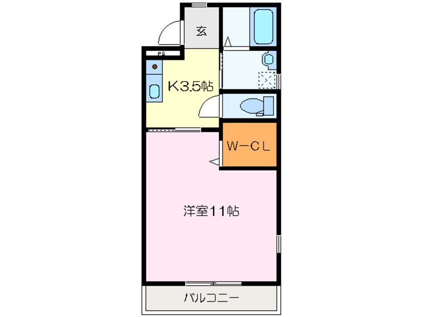 間取図 Prima・Vita