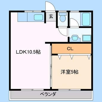 間取図 葉月アパートメント