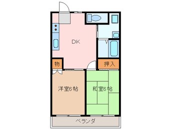 間取図 メゾン茶香